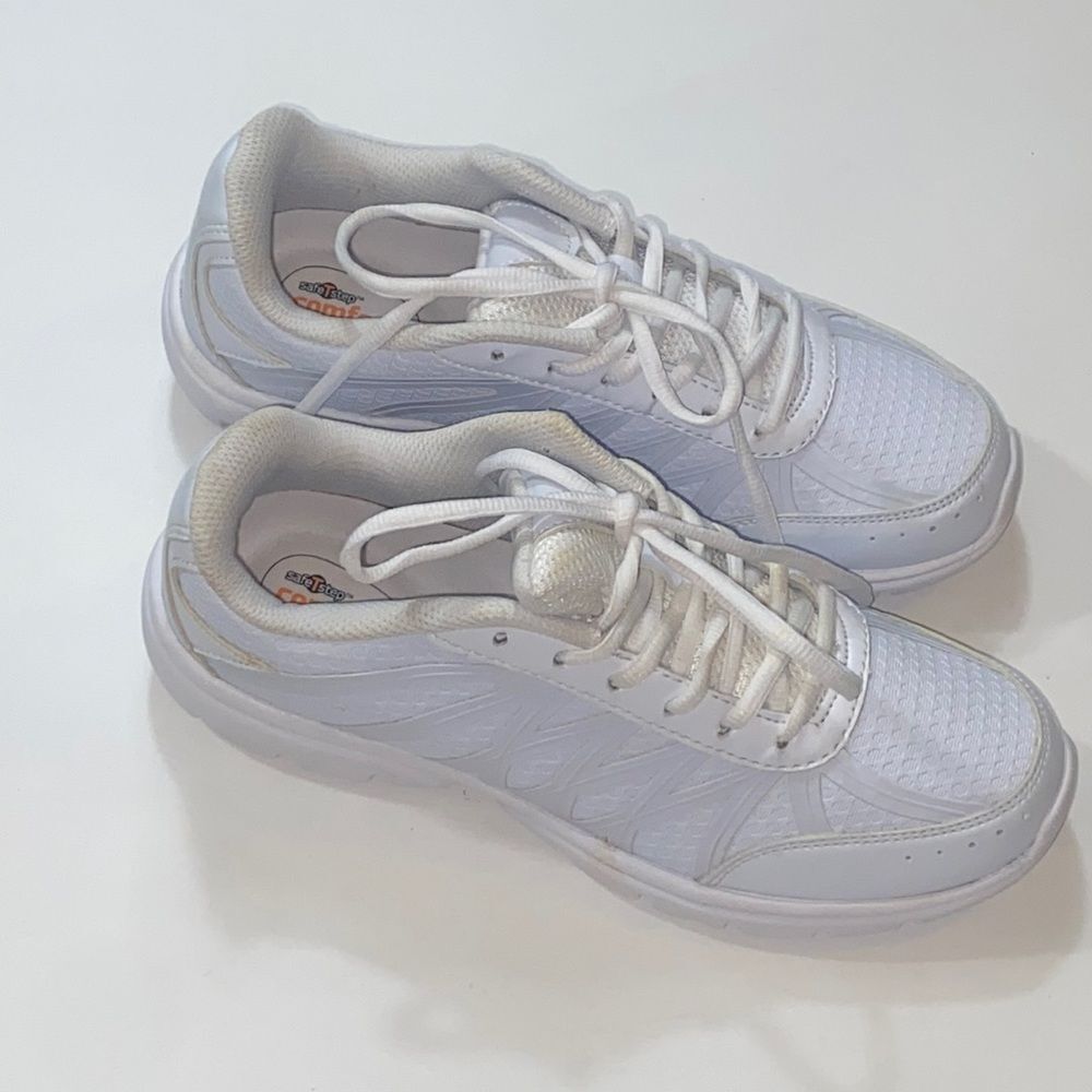 Safe Tstep Comfort Oil Slip Resistant Women Shoes White Size 7.5